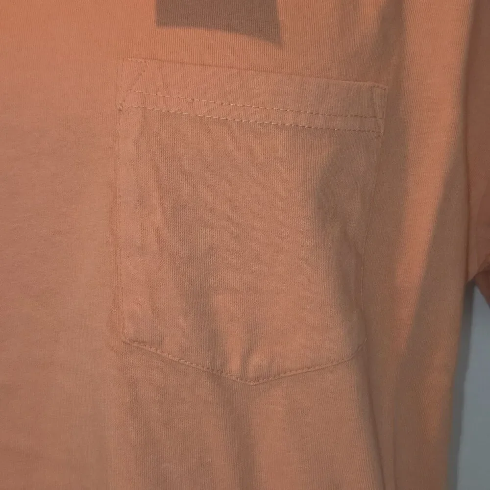 Goodfellow Orange Pocket T-shirt Men's Size L NEW